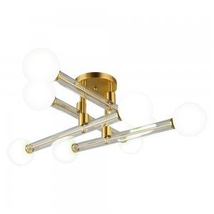 Потолочная люстра с плафонами шар «Bucine»