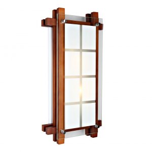 Деревянный настенно-потолочный светильник «Carvalhos» OML-40521-02