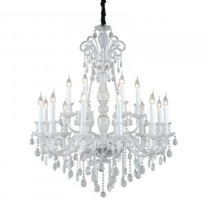 Хрустальная подвесная люстра со свечами «Formello» OML-89203-18