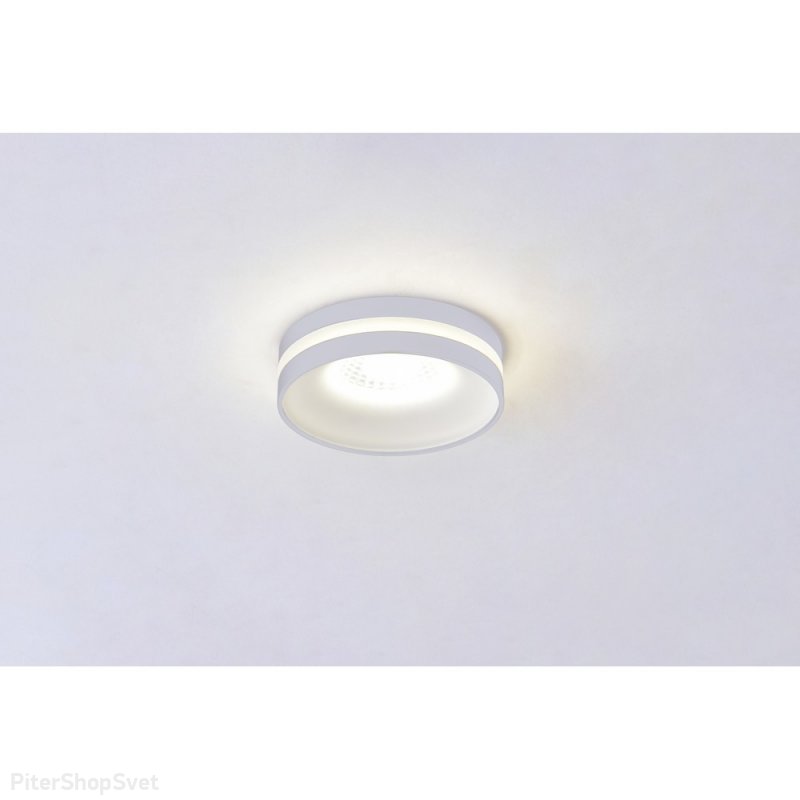 Белый встраиваемый светильник «Napoli» OML-102709-01