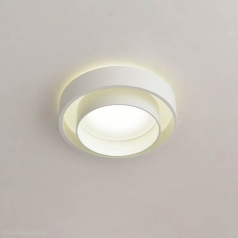 белый встраиваемый светильник 15Вт 4000К «Valletta» OML-103209-15