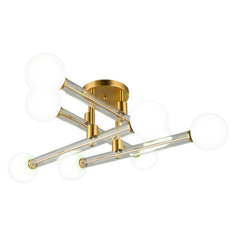 Потолочная люстра с плафонами шар «Bucine» OML-29507-08