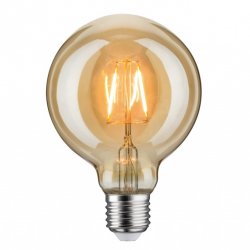 2,5W Лампа светодиодная GLOBE 95 E27 GOLD 1700K 28388