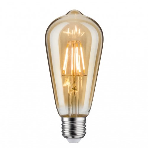 4W Лампа светодиодная RUSTIKA E27 GOLD 2700K 28390 Paulmann