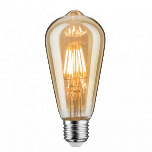 6,5W Лампа светодиодная RUSTIKA E27 GOLD 1700K 28391 Paulmann