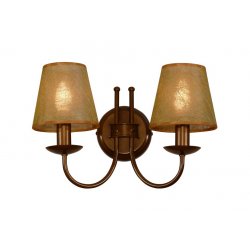 Двойное медно-зеленое бра РБ 7802А/Ж «Пруссия»