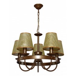 Медно-зеленая люстра RS_RL_7805A_Z Пруссия