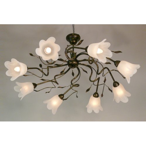 Люстра с белыми бутонами Фантазия RS_RL_2508P_H