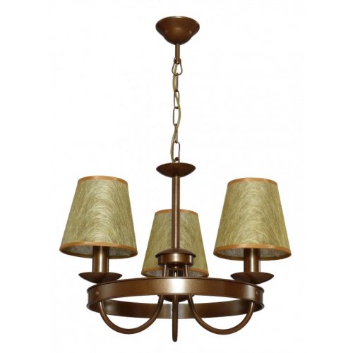 Медно-зеленая люстра из металла Пруссия RS_RL_7803A_Z