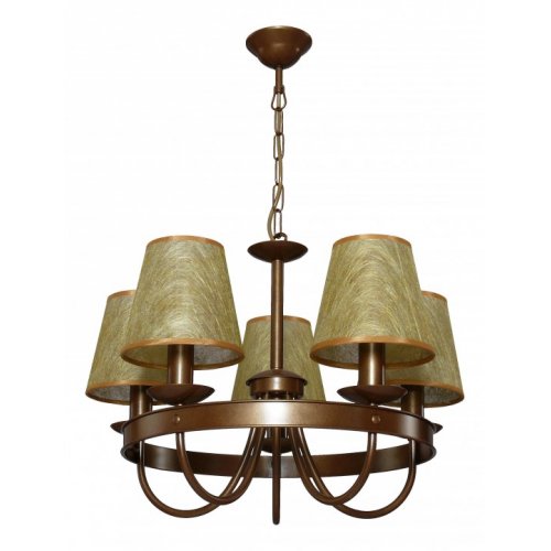 Медно-зеленая люстра Пруссия RS_RL_7805A_Z