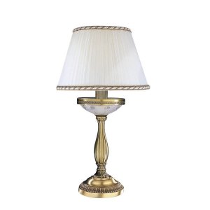 Настольная лампа с текстильным абажуром