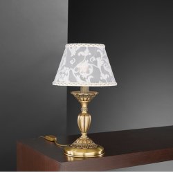 Настольная лампа с основанием цвета бронзы P 8270 P