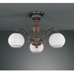 Трёхрожковая люстра на штанге PL 8920/3