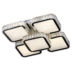 Светодиодная потолочная люстра 1-5464-5-WH+CR LED HI-TECH Crystal