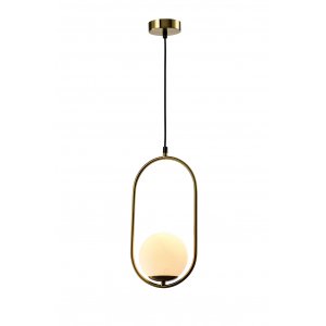 Подвесной светильник шар в овале «Lola»