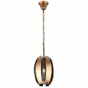 Подвесной светильник бронзового цвета «Diverto»