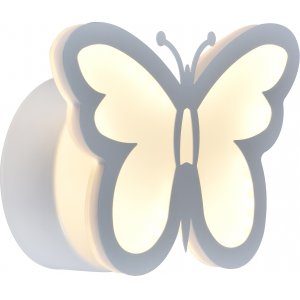 Белый настенный светильник бабочка 20Вт 2750-5850К «Amarantha»