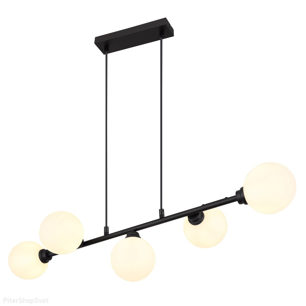 Длинный подвесной светильник с шарами «Evette» 3134-310