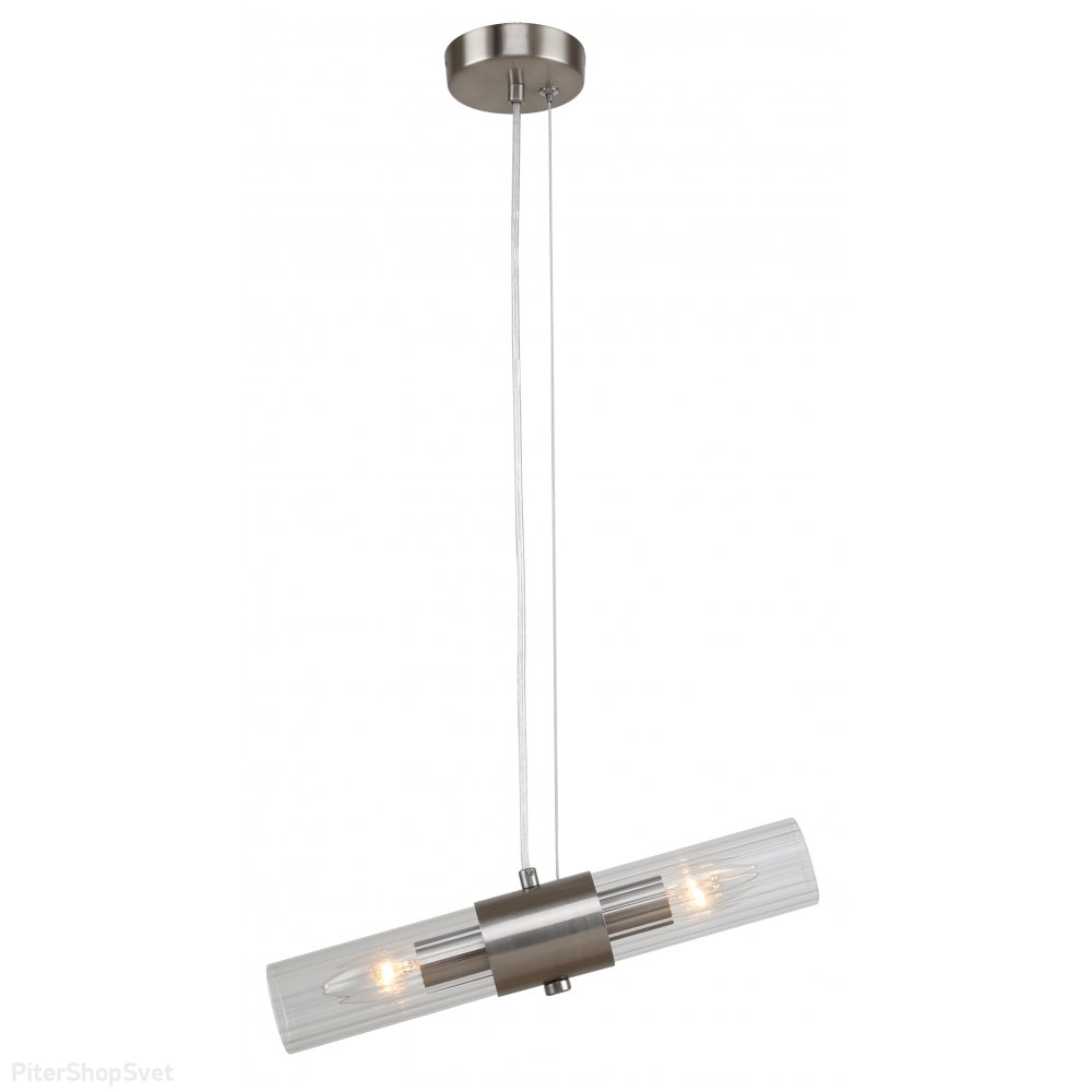 подвесной светильник с плафоном цилиндр «Delia» 3146-201