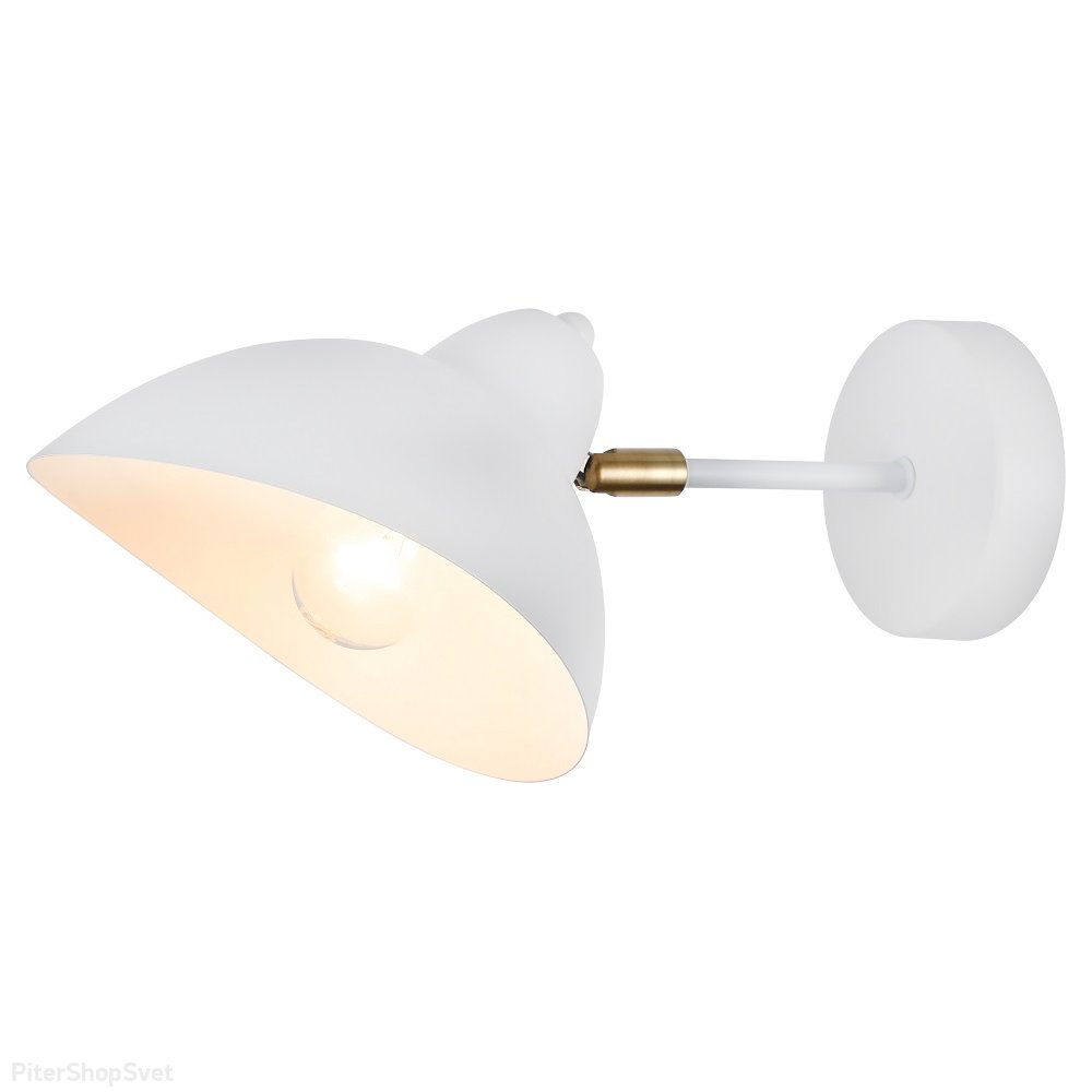 Белый поворотный настенный светильник «Georgia» 4100-401