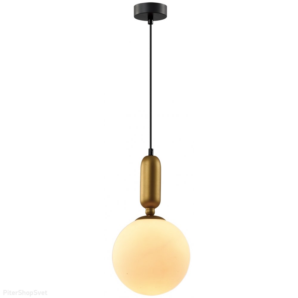 Подвесной светильник с плафоном шар Ø20см «Agnes» 4106-201