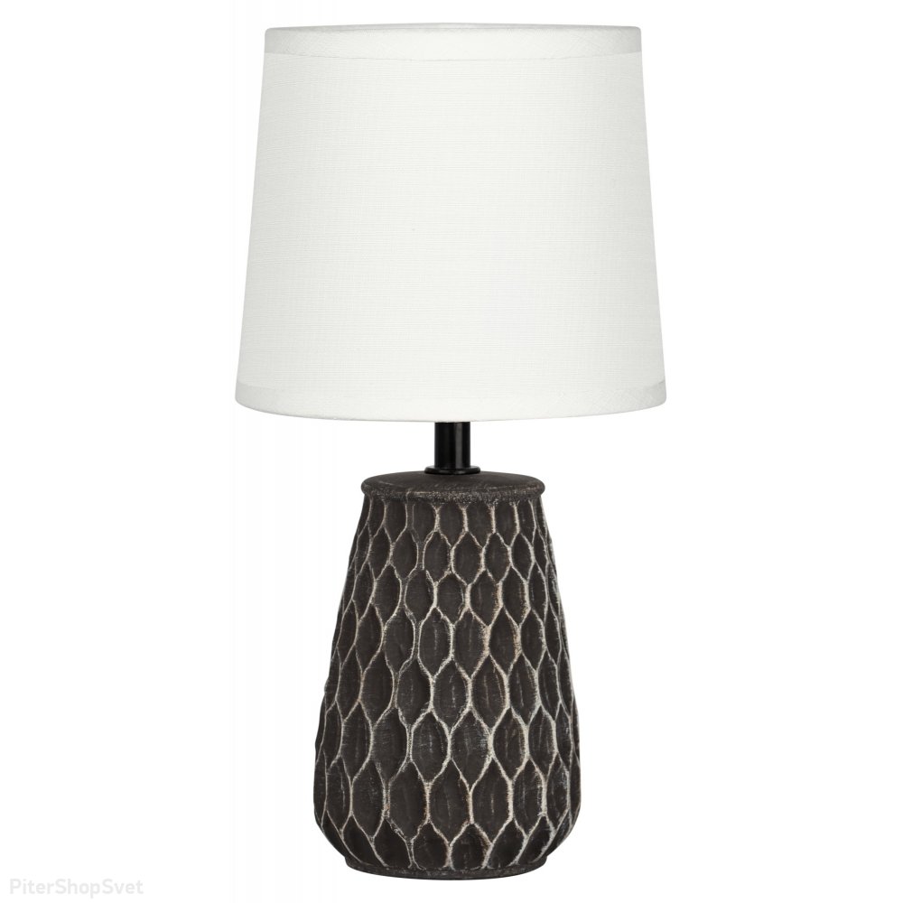 Керамическая настольная лампа с абажуром конус «Bertha» 7071-501