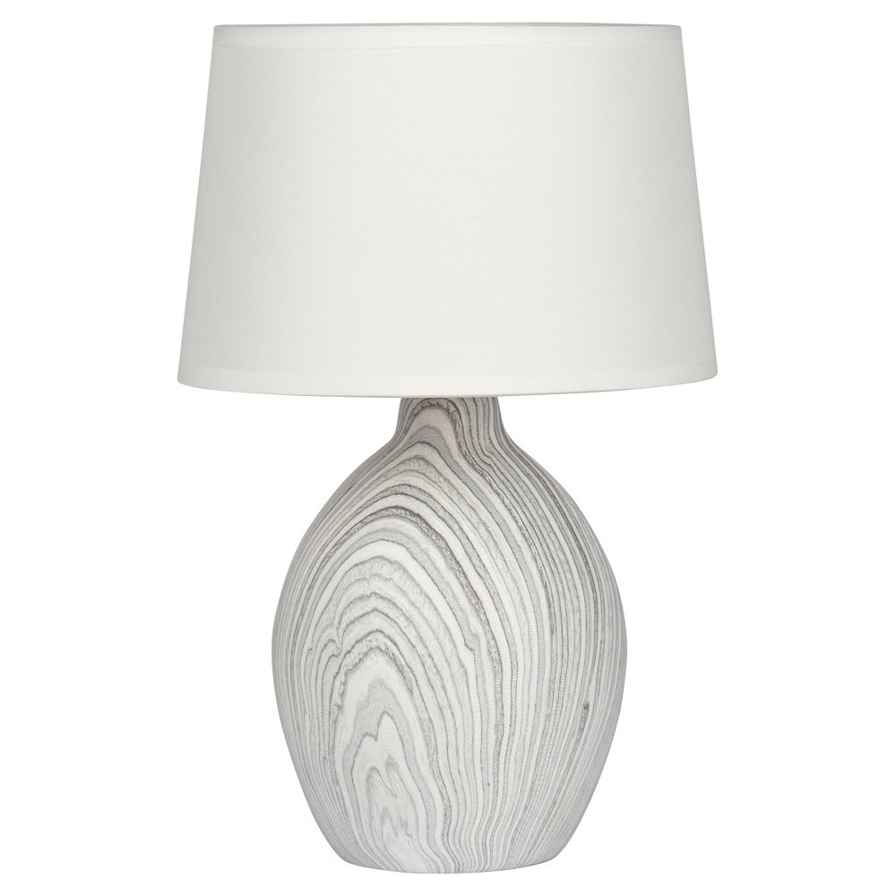 Керамическая настольная лампа белое дерево «Chimera» 7072-502