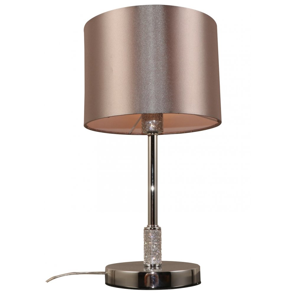 Настольная лампа с абажуром «Ebony» 7081-501