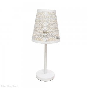 Настольная лампа с металлическим абажуром «Карвед»