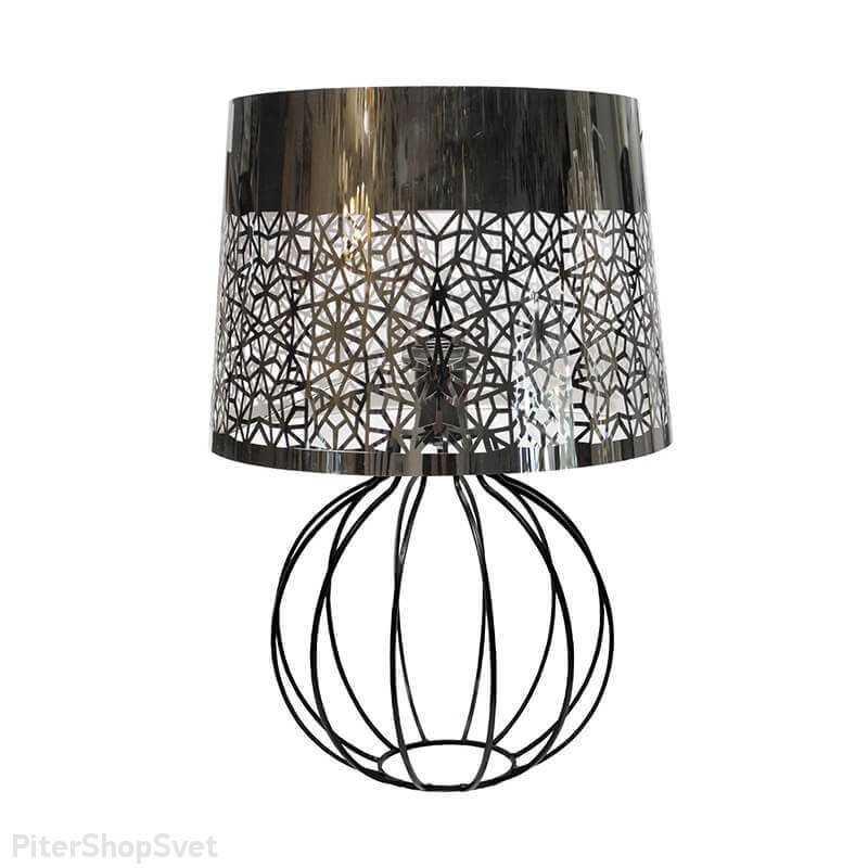 Хромированная настольная лампа «Карвед» 39102.04.03.01B