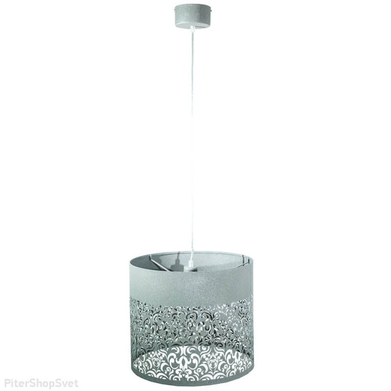 Подвесной светильник серого цвета «Карвед» 39204.01.84.01