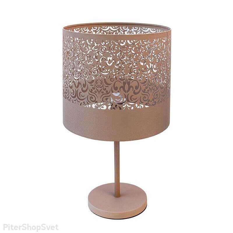 Металлическая настольная лампа «Карвед» 39204.04.83.01C