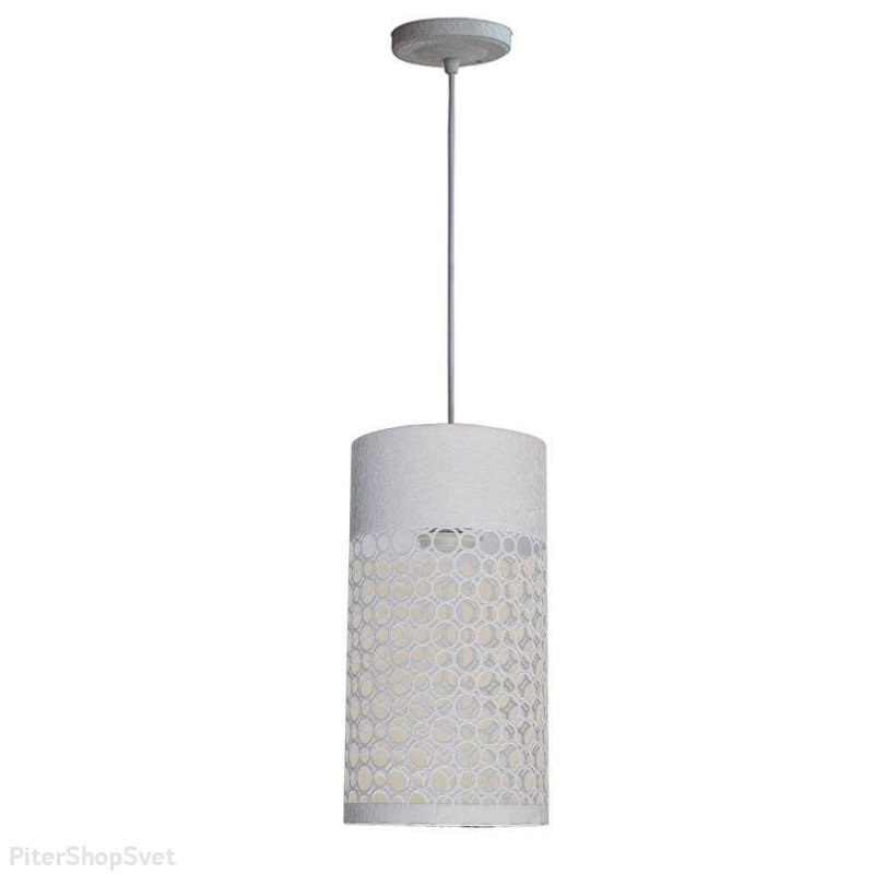 Подвесной светильник белого цвета «Карвед» 39303.01.17.01