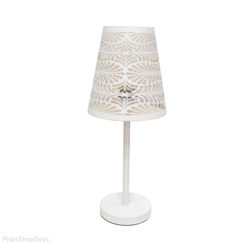 Настольная лампа с металлическим абажуром «Карвед» 39405.04.17.01F