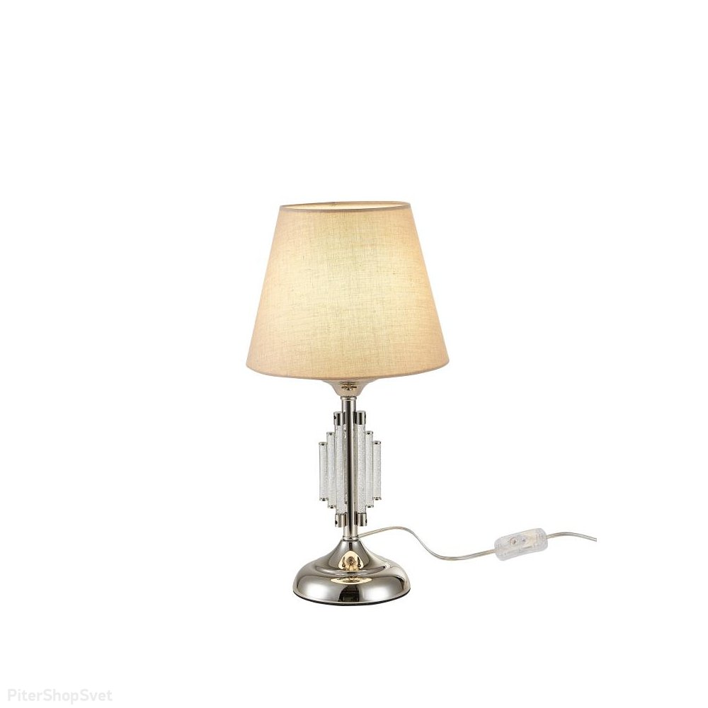 Настольная лампа с абажуром конус 1058-1TL