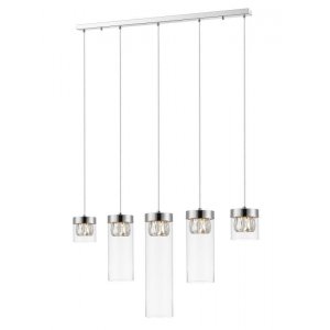 Светильник с подвесами на длинном основании