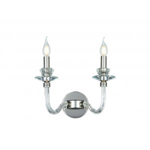 Двойное настенное бра свечи