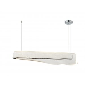 Горизонтальный подвесной светильник волна