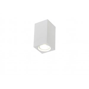 белый прямоугольный накладной потолочный светильник