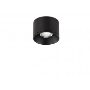 7Вт чёрный накладной потолочный светильник цилиндр