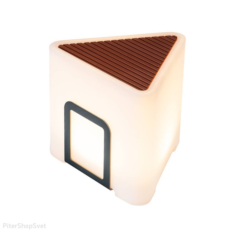 Уличный настольный декоративный светильник с подставкой под меню/салфетки «KENGA 17» 1000400