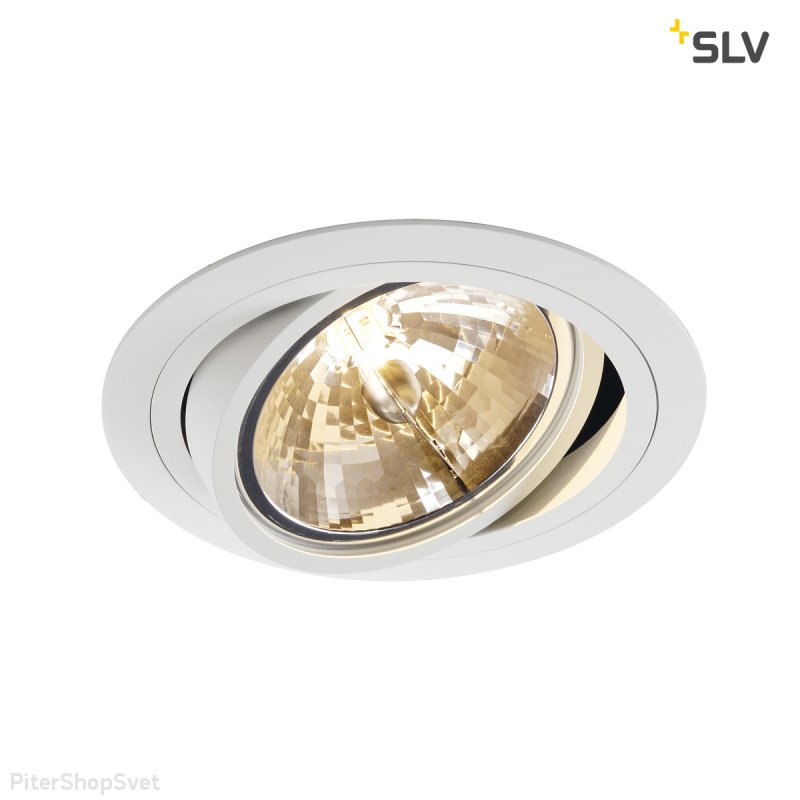 Встраиваемый поворотный светильник «New Tria Round» 113530