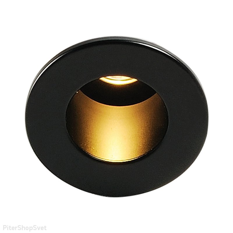 Встраиваемый светильник черного цвета LED «Triton Mini Led Horn» 113670