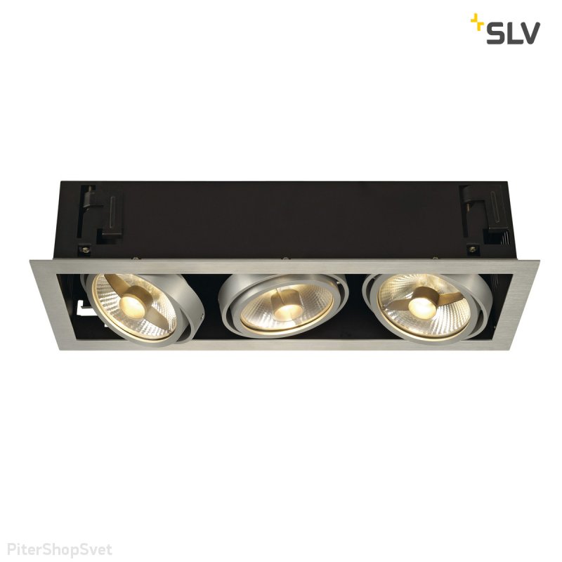 Поворотный встраиваемый светильник «Kadux ES111 Alumin» 115566