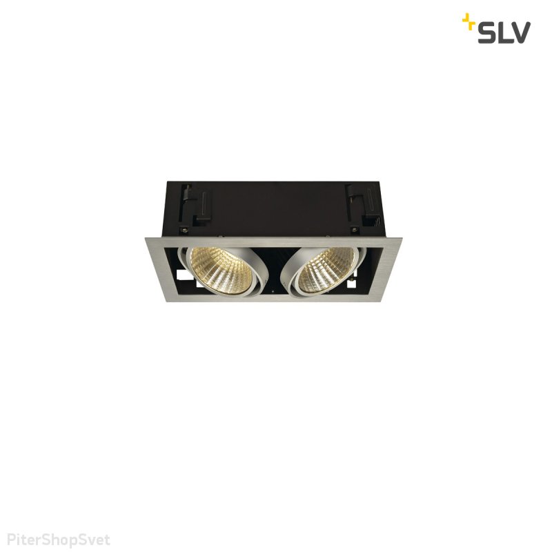 Встраиваемый поворотный светильник «Kadux XL Led Alumin» 115746