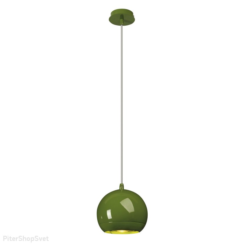 Зелёный подвесной светильник «Light Eye» 133485