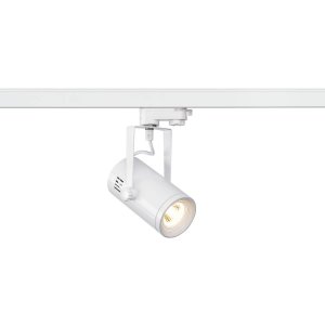 Белый трёхфазный трековый светильник 11Вт 3000К 36° «3Ph EURO SPOT LED SMALL»