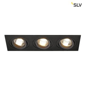 Встраиваемый поворотный светильник 113493 «New Tria Black»