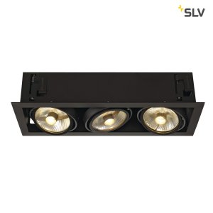 Встраиваемый поворотный светильник 115560 «Kadux ES111 Black»