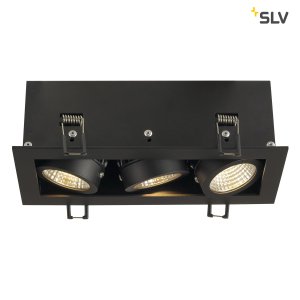 Встраиваемый поворотный светильник 115720 «Kadux Led Black»